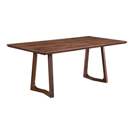 Moe's Home Collection - Silas Dining Table Walnut - BC-1097-24-0 | American Home Furniture