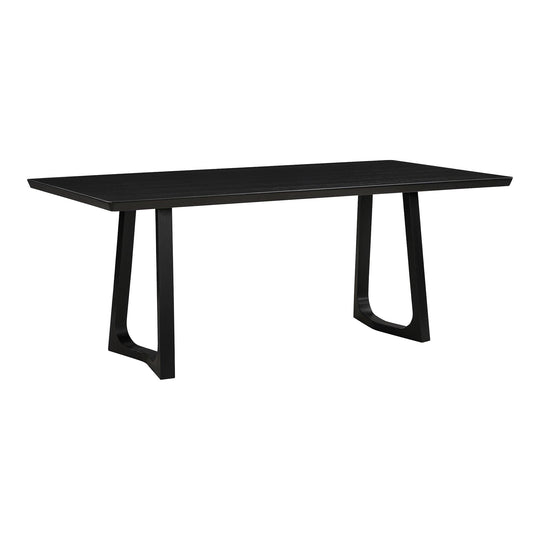 Moe's Home Collection - Silas Dining Table Black Ash - BC-1099-02-0 | American Home Furniture