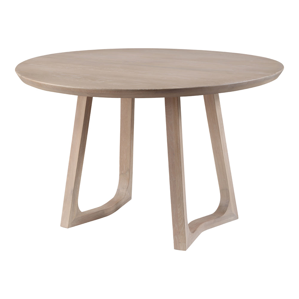 American Home Furniture | Moe's Home Collection - Silas Round Dining Table Oak