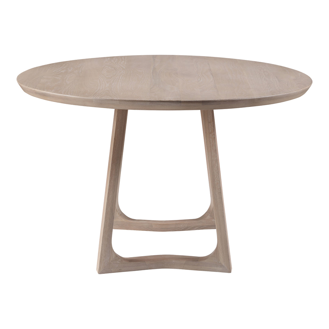 American Home Furniture | Moe's Home Collection - Silas Round Dining Table Oak