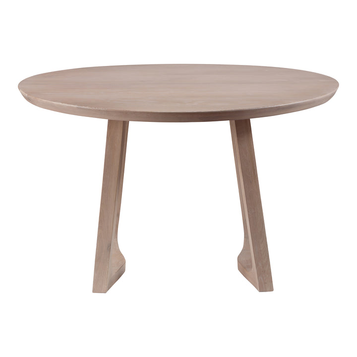 American Home Furniture | Moe's Home Collection - Silas Round Dining Table Oak