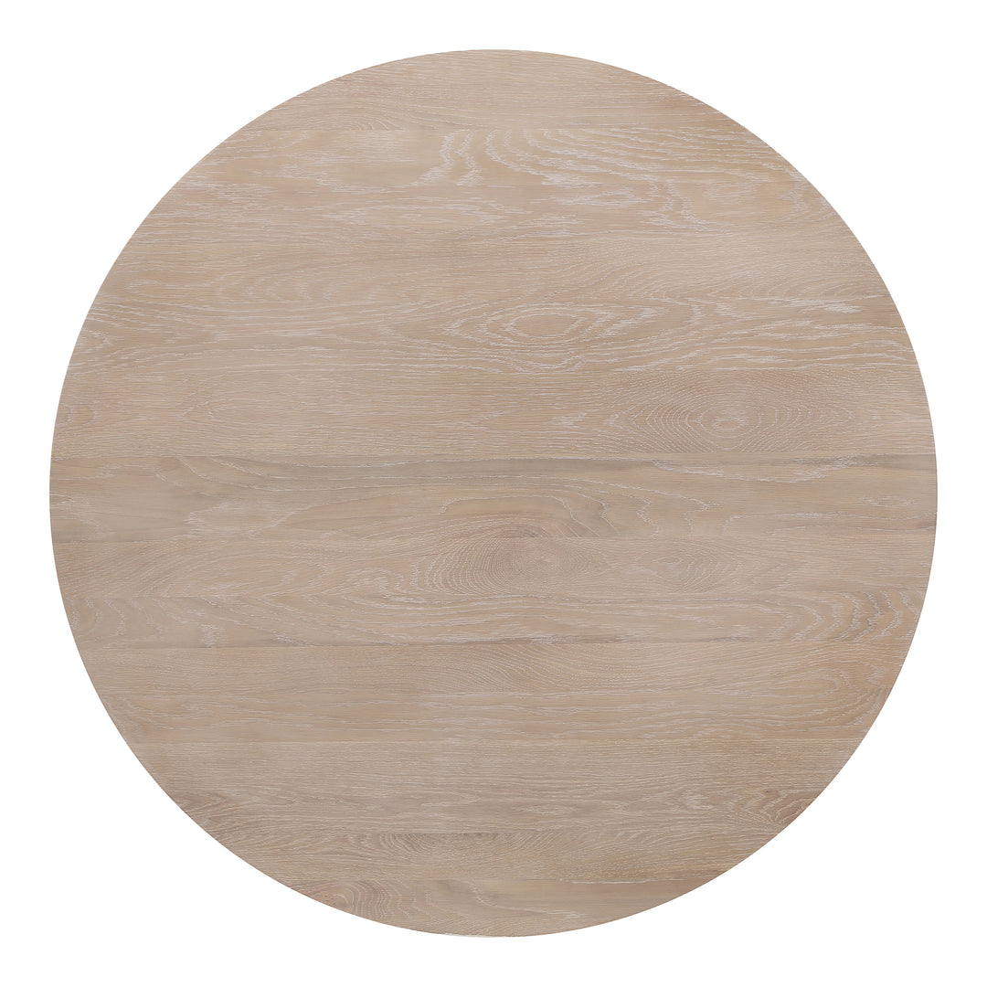 American Home Furniture | Moe's Home Collection - Silas Round Dining Table Oak
