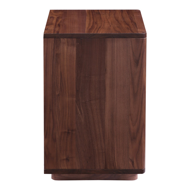 American Home Furniture | Moe's Home Collection - Osamu Walnut Nightstand