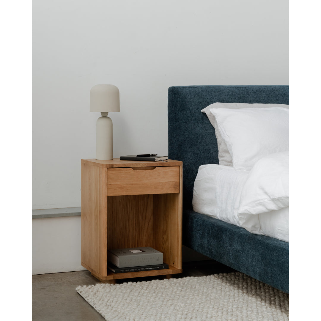 American Home Furniture | Moe's Home Collection - Osamu Oak Nightstand