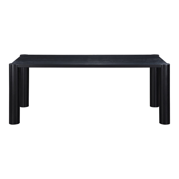 American Home Furniture | Moe's Home Collection - Post Dining Table Oak Black