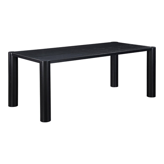 Moe's Home Collection - Post Dining Table Oak Black - BC-1111-02-0 | American Home Furniture