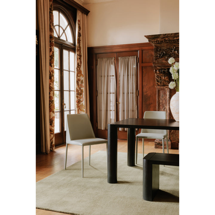 American Home Furniture | Moe's Home Collection - Post Dining Table Oak Black