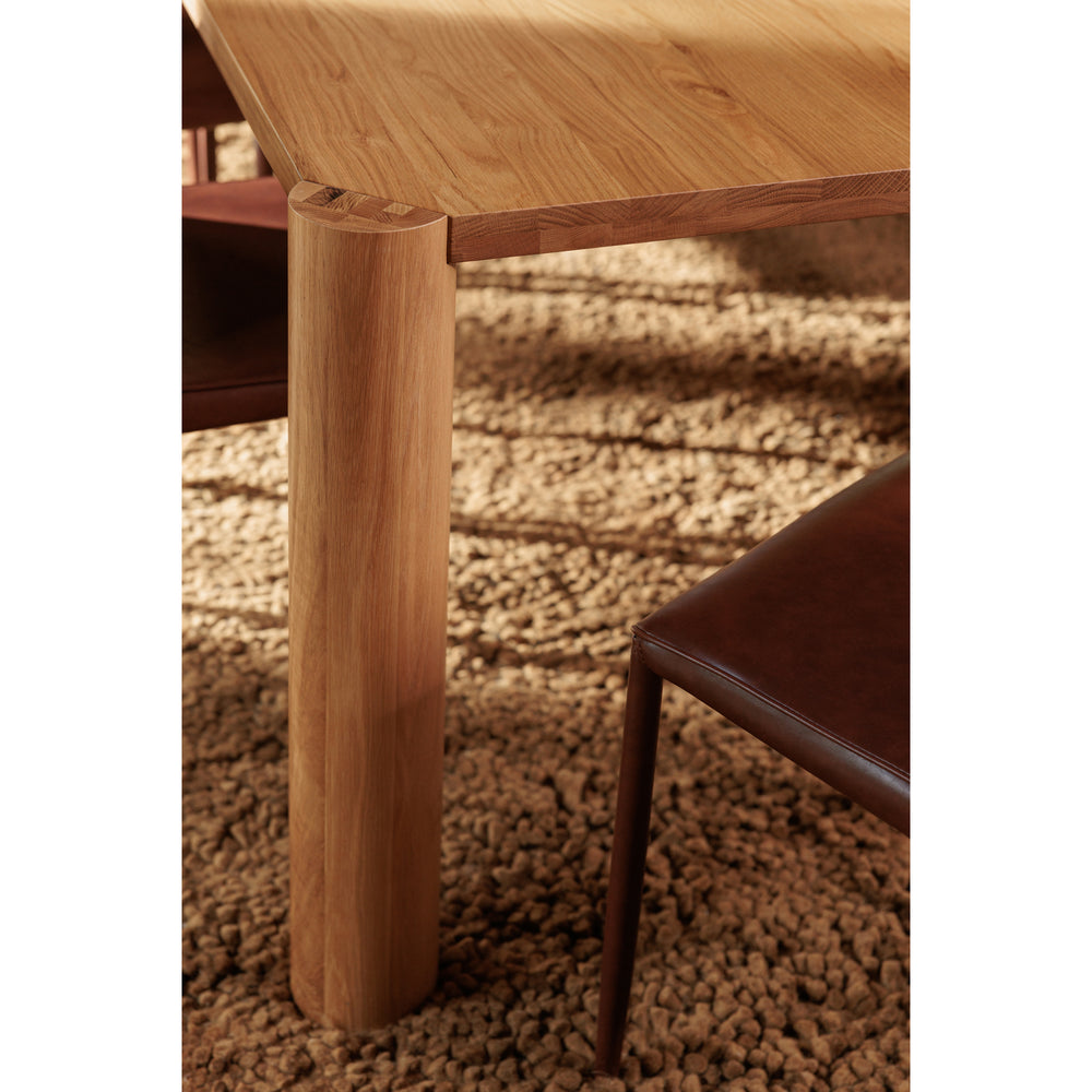 American Home Furniture | Moe's Home Collection - Post Dining Table Oak Natural