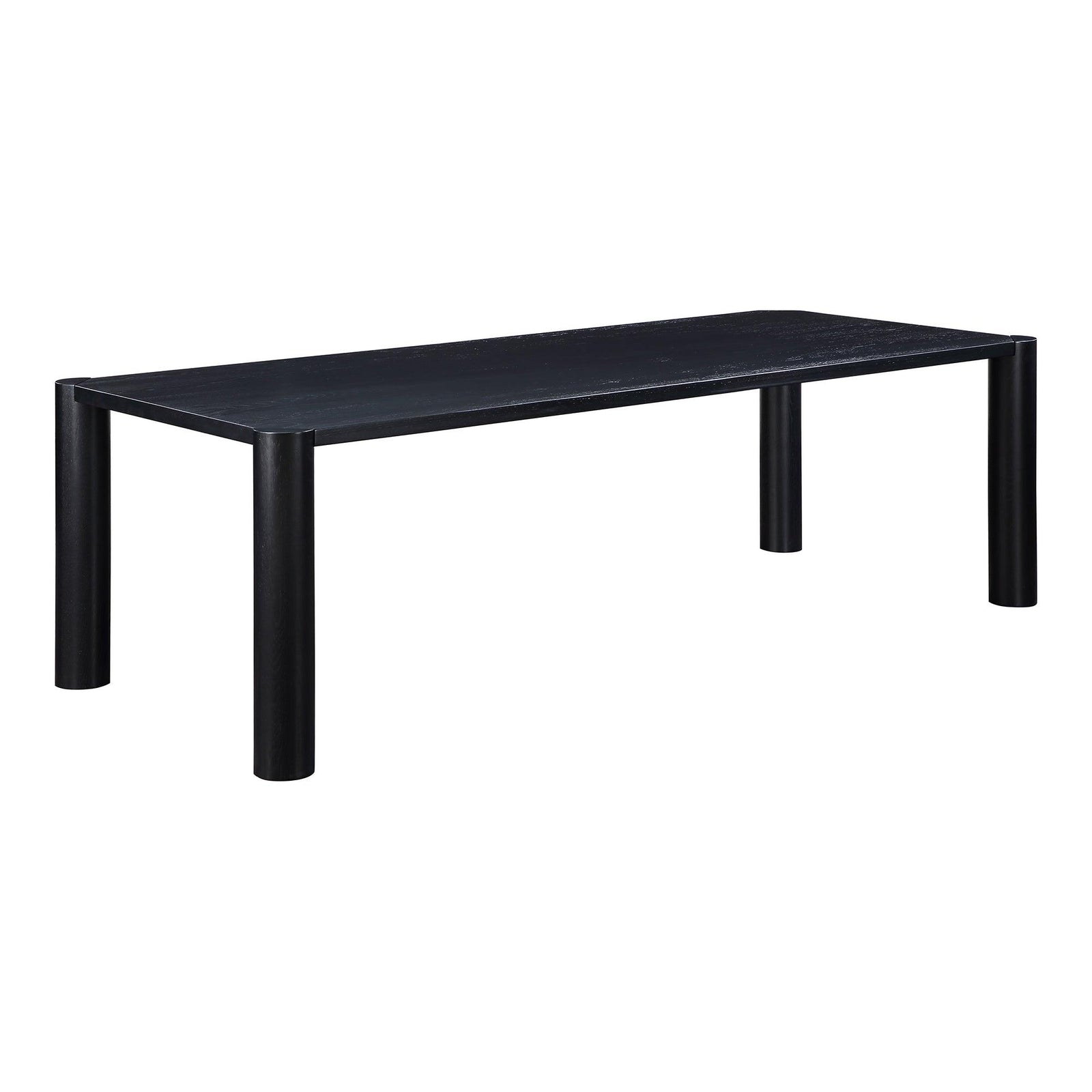 Moe's Home Collection - Post Dining Table Large Oak Black - BC-1112-02-0 | American Home Furniture