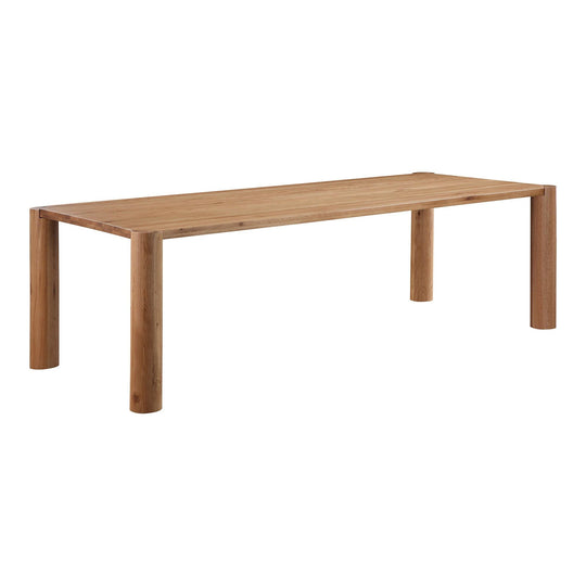 Moe's Home Collection - Post Dining Table Large Oak Natural - BC-1112-18-0 | American Home Furniture