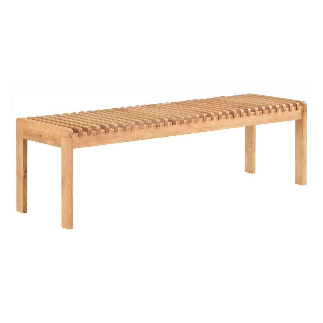 American Home Furniture | Moe's Home Collection - Rohe Oak Bench Natural