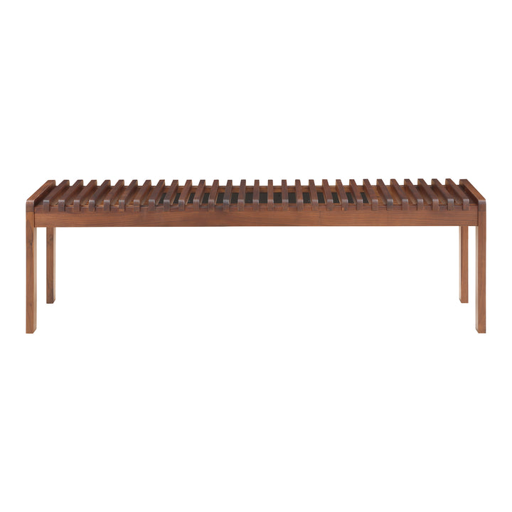 American Home Furniture | Moe's Home Collection - Rohe Walnut Bench Natural
