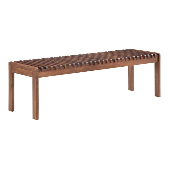 Moe's Home Collection - Rohe Walnut Bench Natural - BC-1114-03 | American Home Furniture