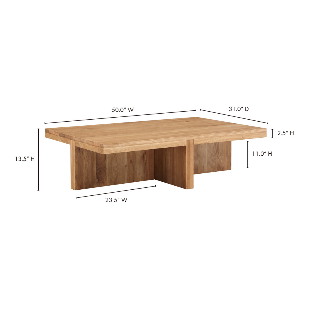 American Home Furniture | Moe's Home Collection - Folke Coffee Table Natural