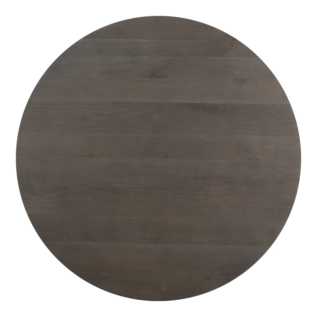 American Home Furniture | Moe's Home Collection - Folke Round Coffee Table Dark Brown