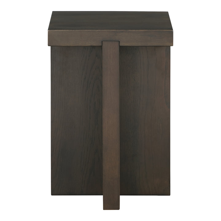 American Home Furniture | Moe's Home Collection - Folke Side Table Dark Brown