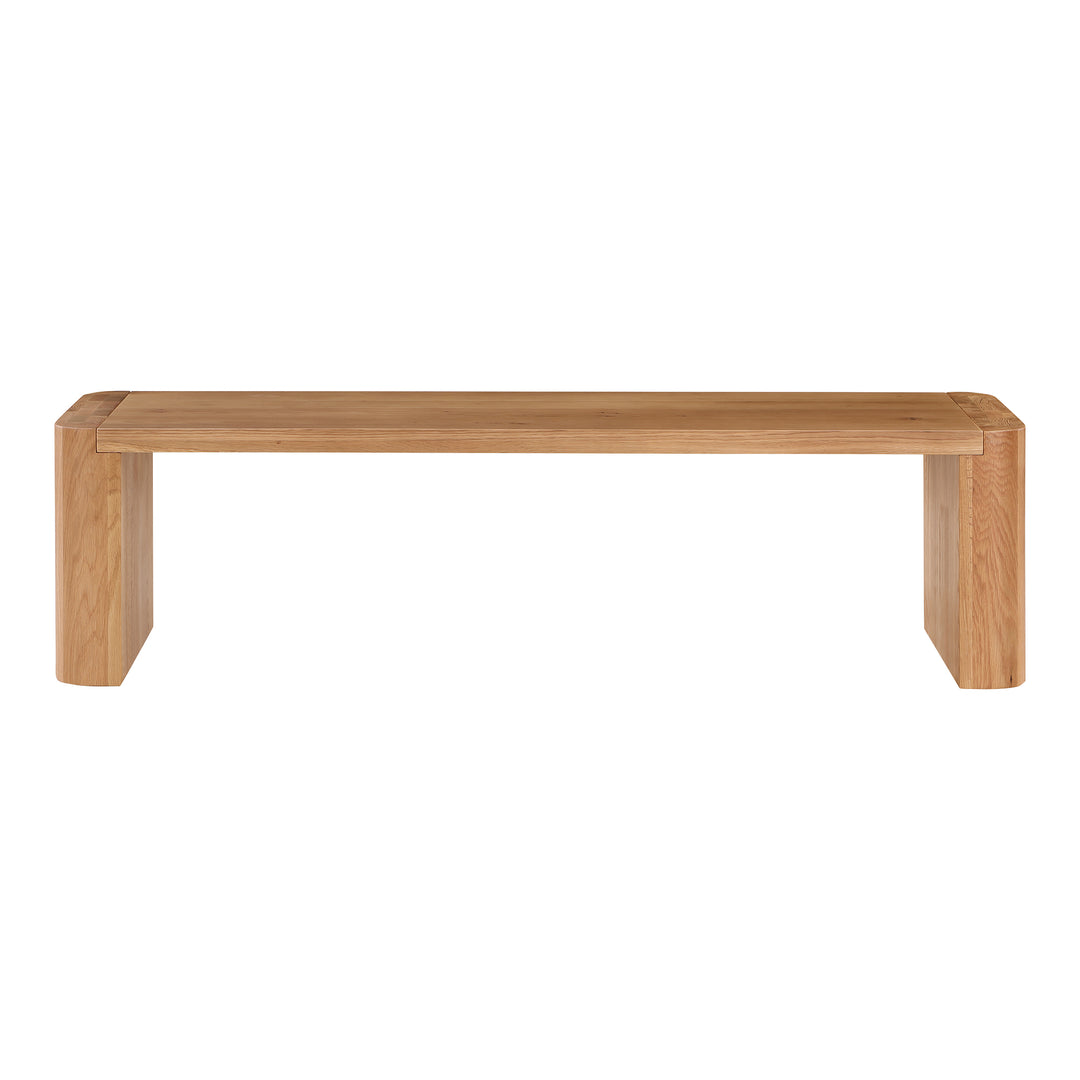 American Home Furniture | Moe's Home Collection - Post Dining Bench Small Natural