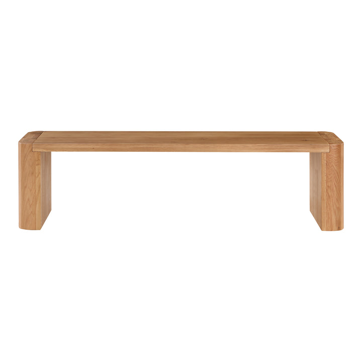 American Home Furniture | Moe's Home Collection - Post Dining Bench Small Natural