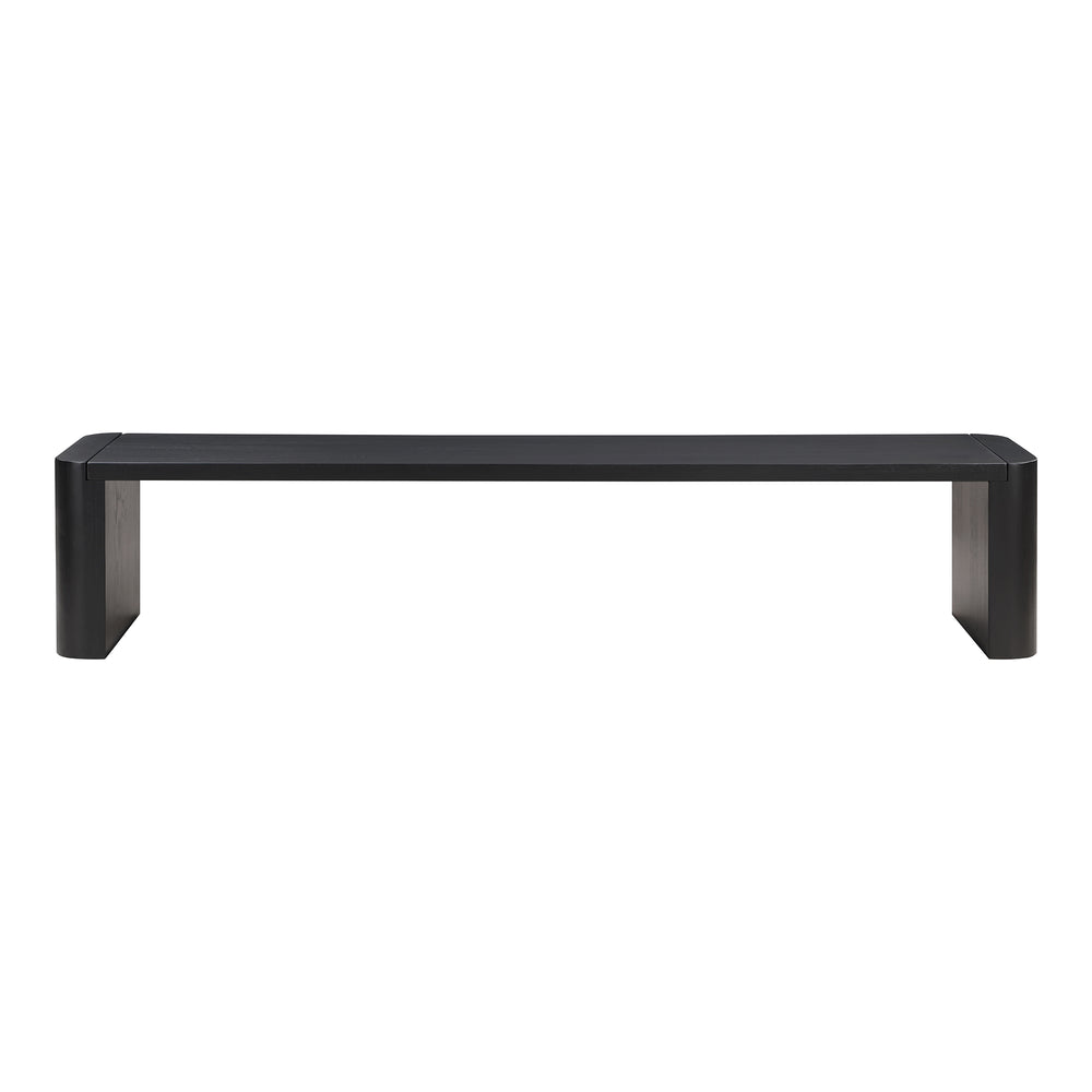 American Home Furniture | Moe's Home Collection - Post Dining Bench Large Black