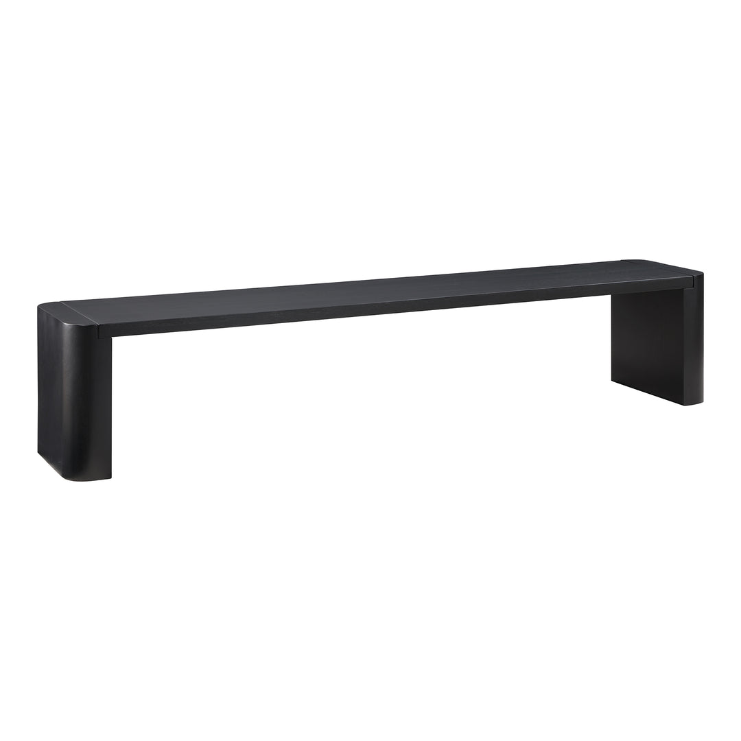 American Home Furniture | Moe's Home Collection - Post Dining Bench Large Black