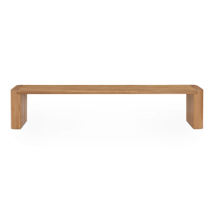 American Home Furniture | Moe's Home Collection - Post Dining Bench Large Natural