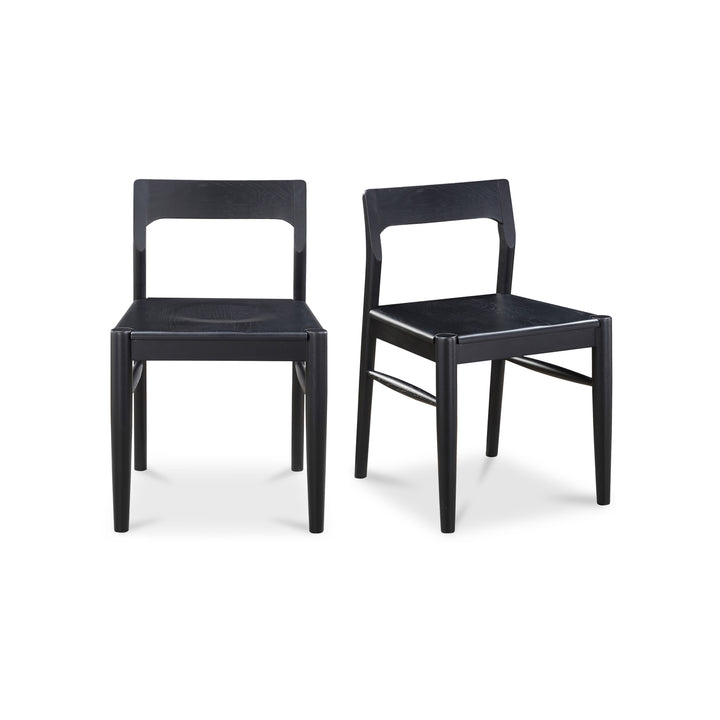 American Home Furniture | Moe's Home Collection - Owing Dining Chair Black-Set Of Two