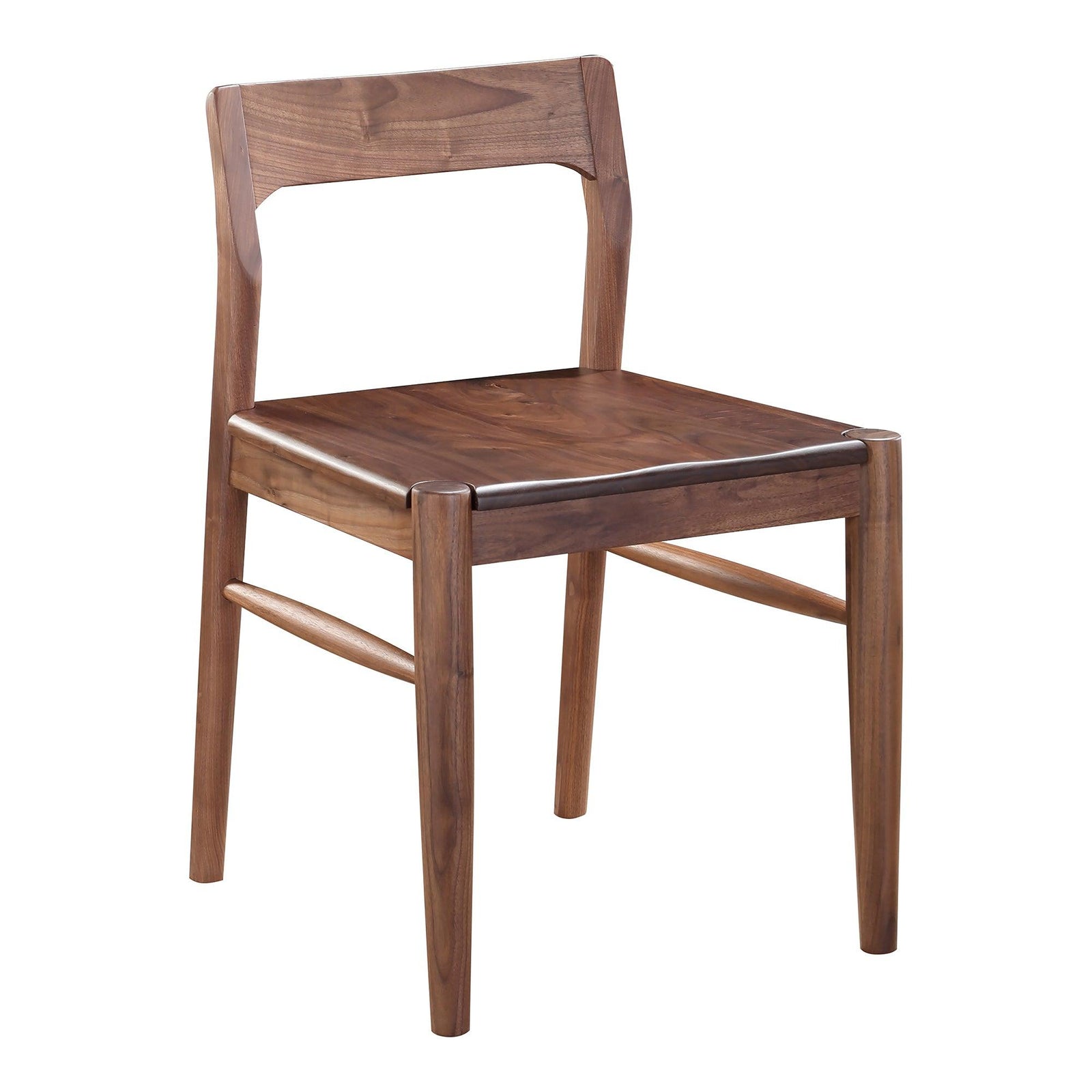 Moe's Home Collection - Owing Dining Chair Walnut - Set of 2 - BC-1123-03 | American Home Furniture