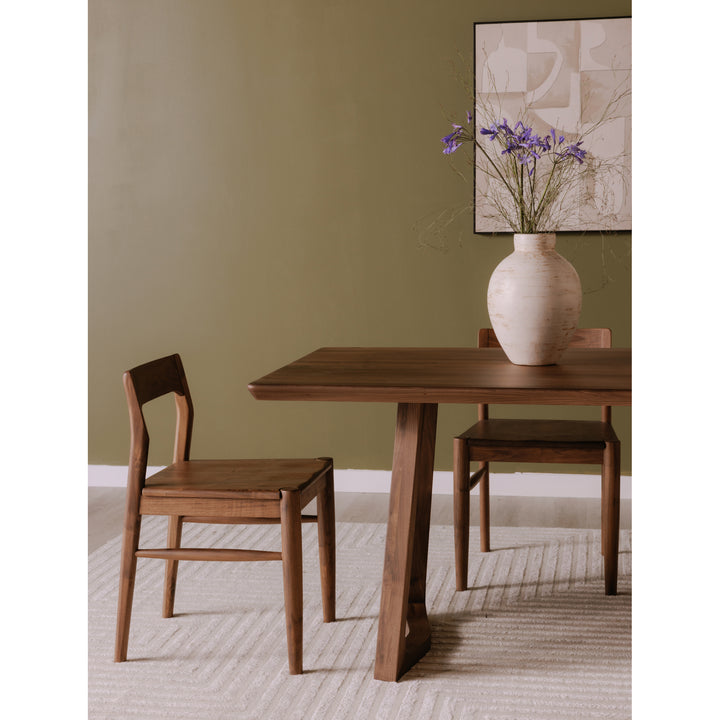 American Home Furniture | Moe's Home Collection - Owing Dining Chair Walnut-Set Of Two