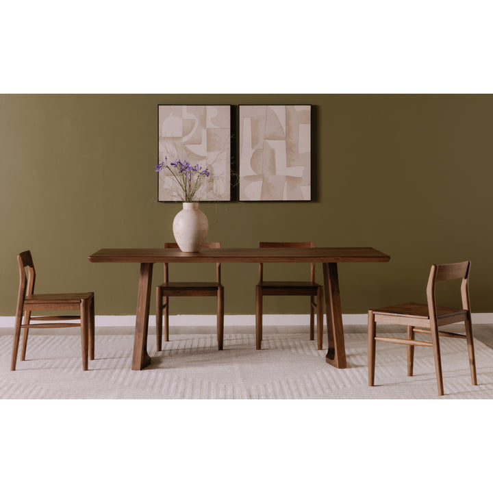 American Home Furniture | Moe's Home Collection - Owing Dining Chair Walnut-Set Of Two