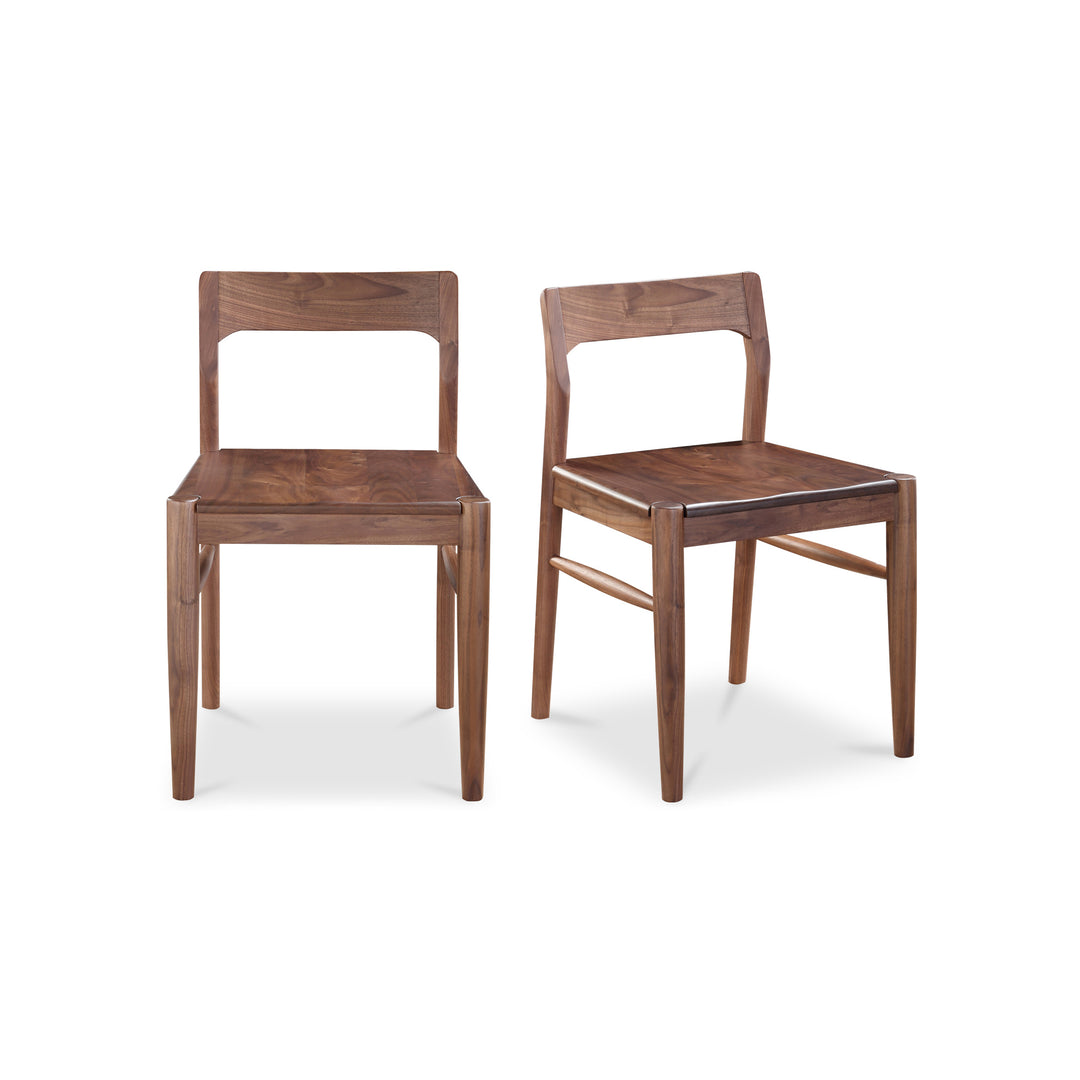 American Home Furniture | Moe's Home Collection - Owing Dining Chair Walnut-Set Of Two