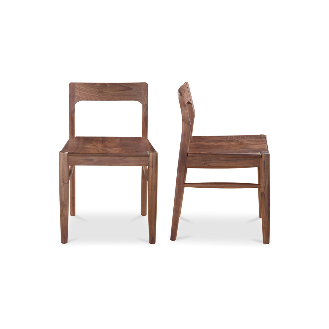 American Home Furniture | Moe's Home Collection - Owing Dining Chair Walnut-Set Of Two