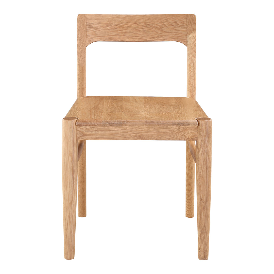 American Home Furniture | Moe's Home Collection - Owing Dining Chair Oak-Set Of Two