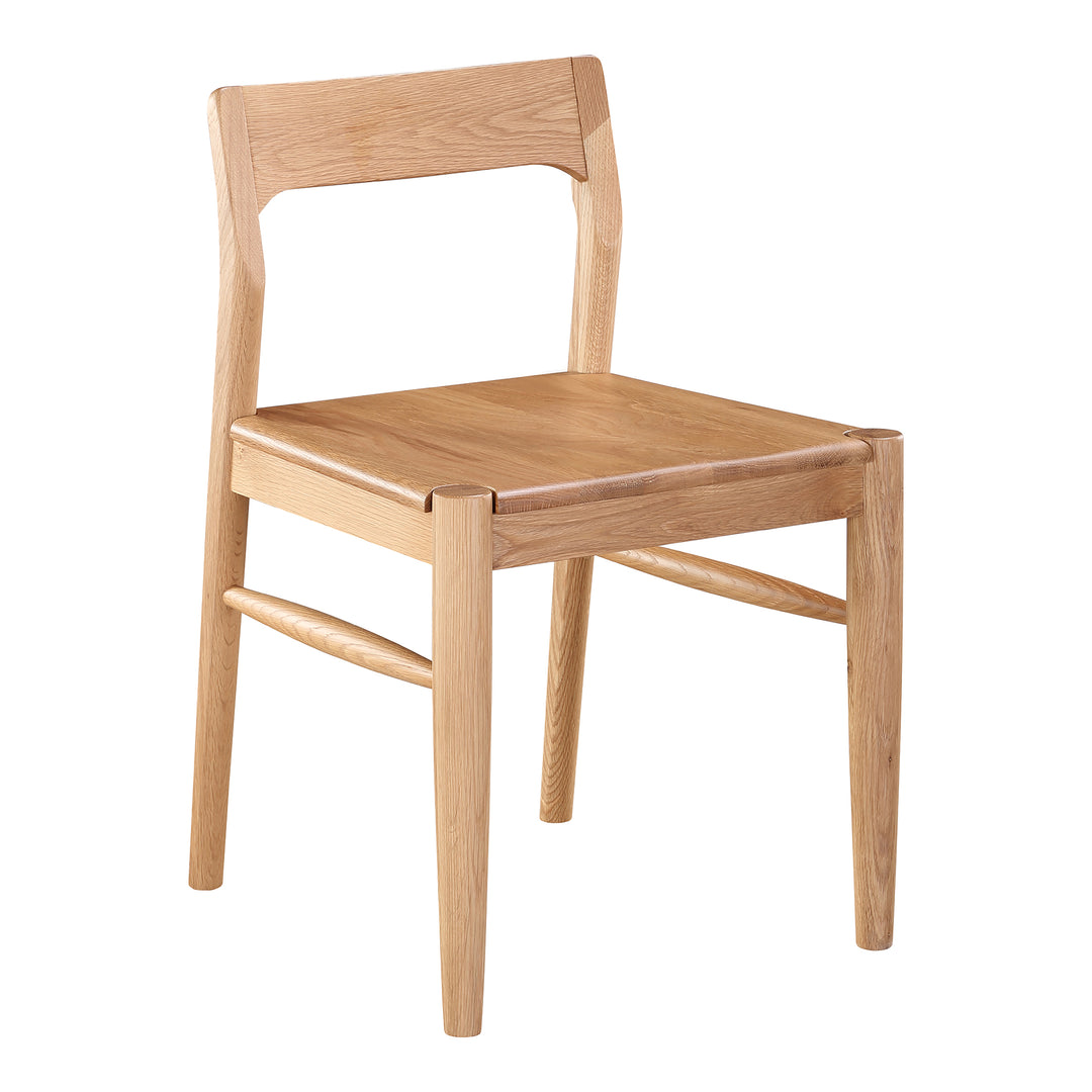 American Home Furniture | Moe's Home Collection - Owing Dining Chair Oak-Set Of Two