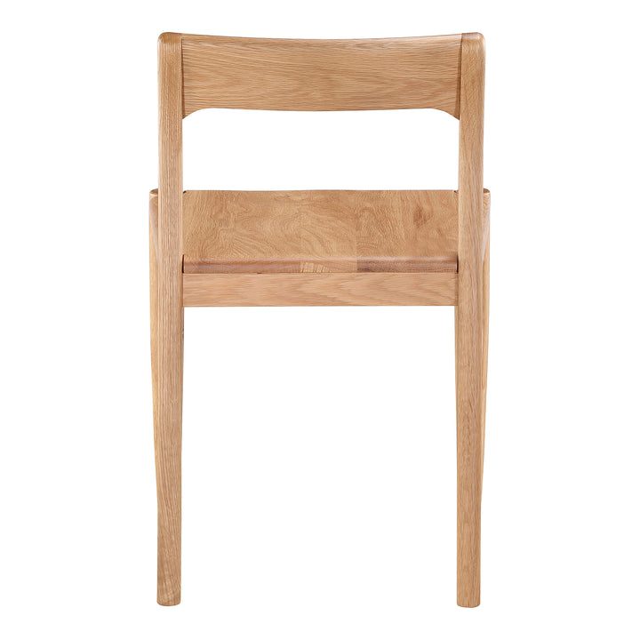 American Home Furniture | Moe's Home Collection - Owing Dining Chair Oak-Set Of Two