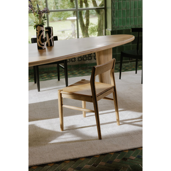 American Home Furniture | Moe's Home Collection - Owing Dining Chair Oak-Set Of Two