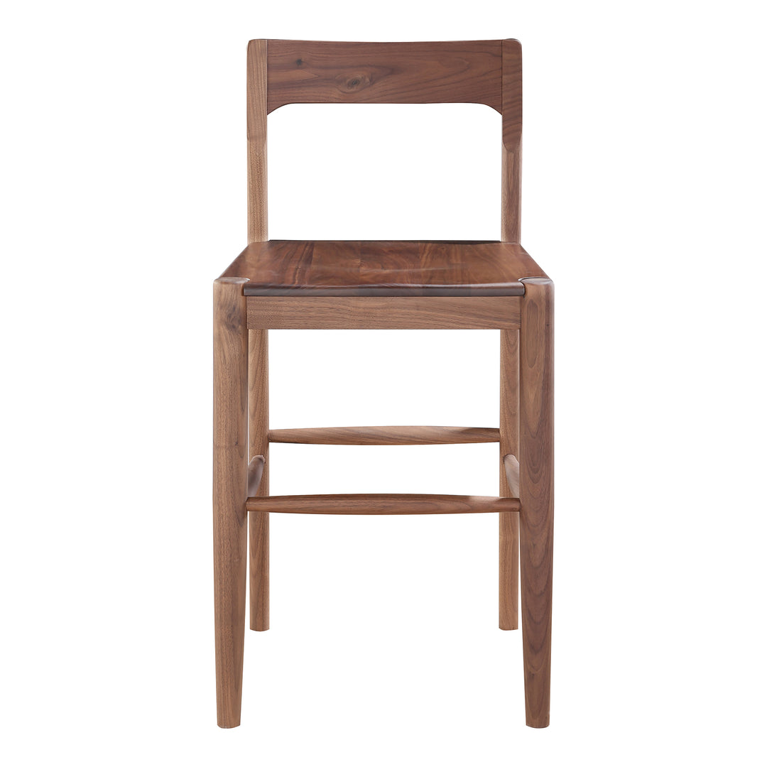 American Home Furniture | Moe's Home Collection - Owing Counter Stool Walnut