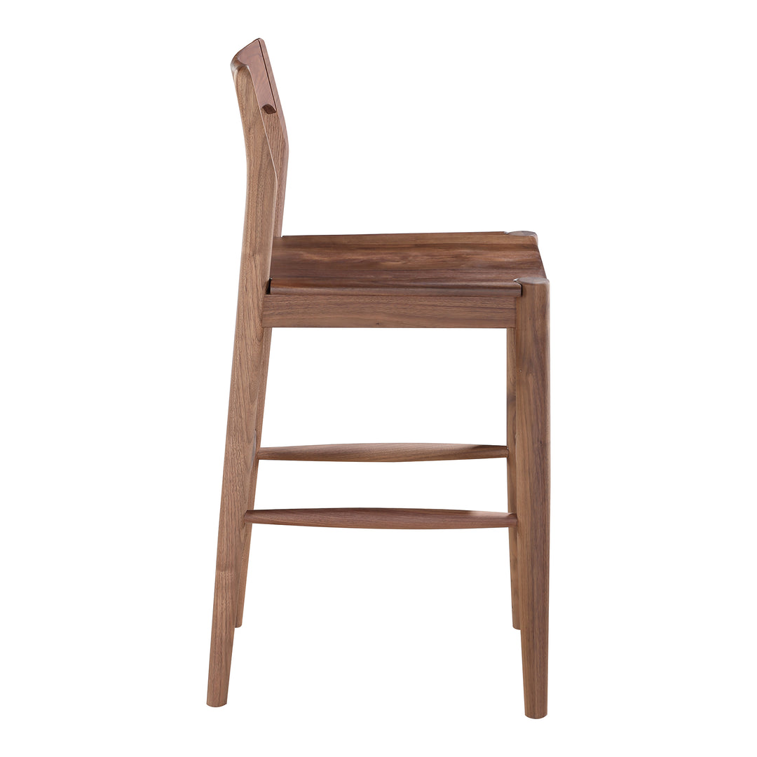 American Home Furniture | Moe's Home Collection - Owing Counter Stool Walnut