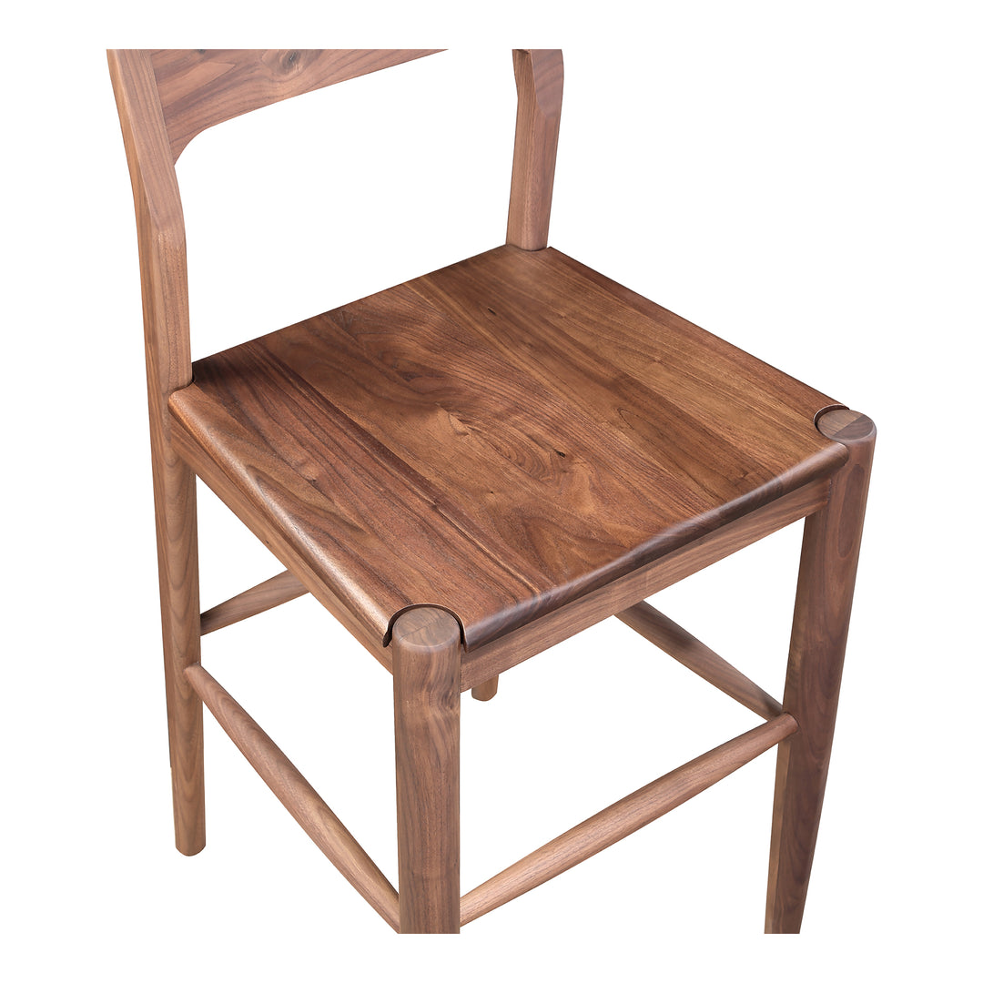 American Home Furniture | Moe's Home Collection - Owing Counter Stool Walnut