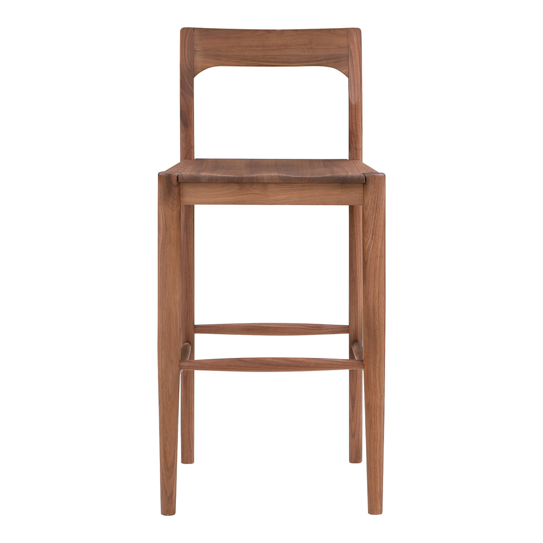 American Home Furniture | Moe's Home Collection - Owing Barstool Walnut