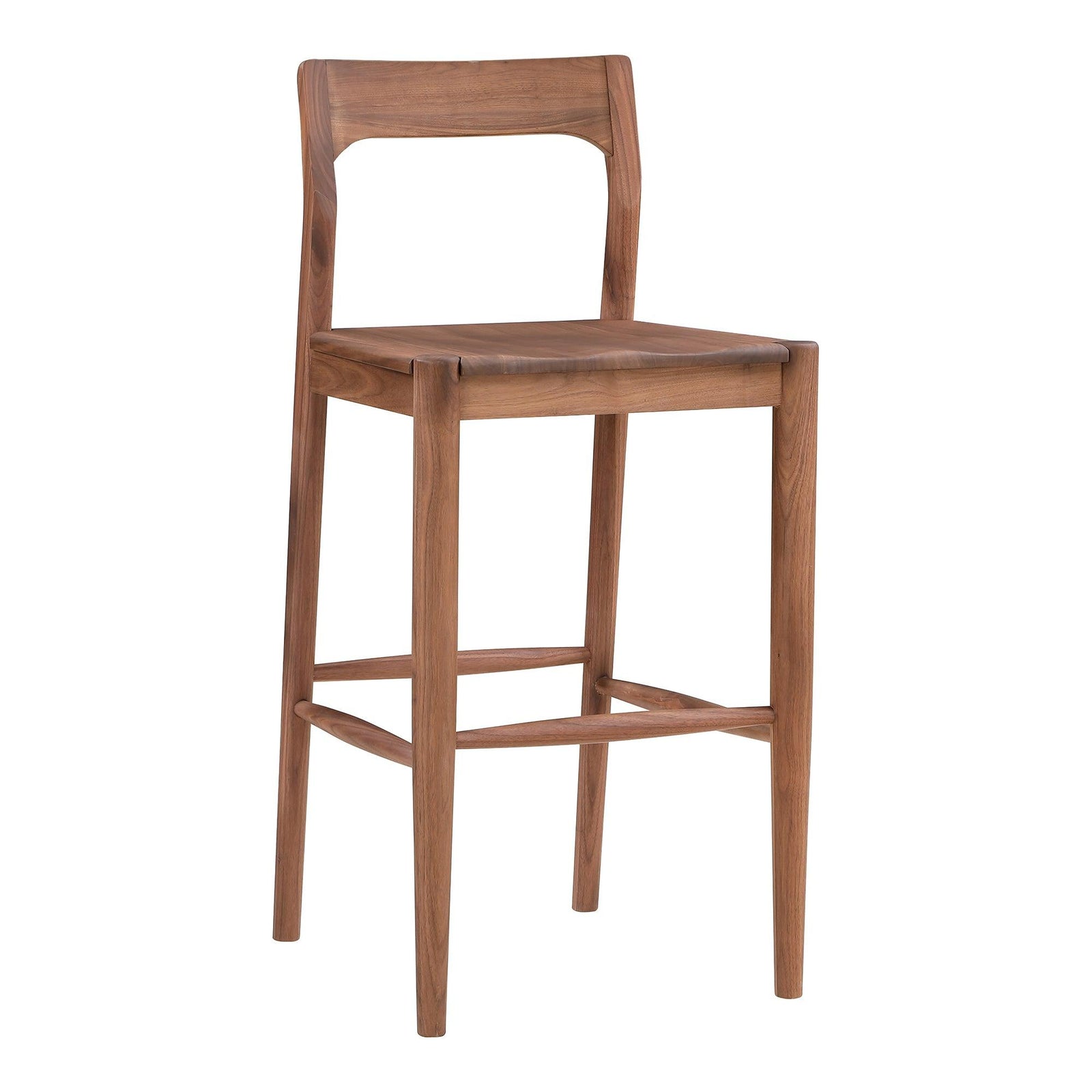 Moe's Home Collection - Owing Barstool Walnut - BC-1125-03 | American Home Furniture