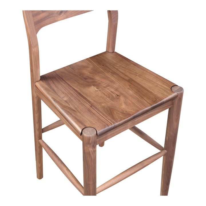 American Home Furniture | Moe's Home Collection - Owing Barstool Walnut