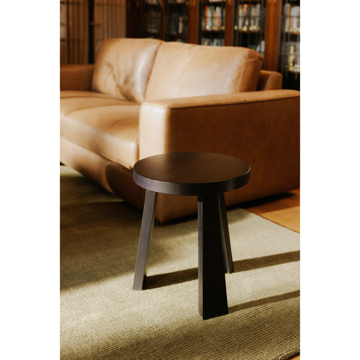 American Home Furniture | Moe's Home Collection - Lund Stool Black Oak