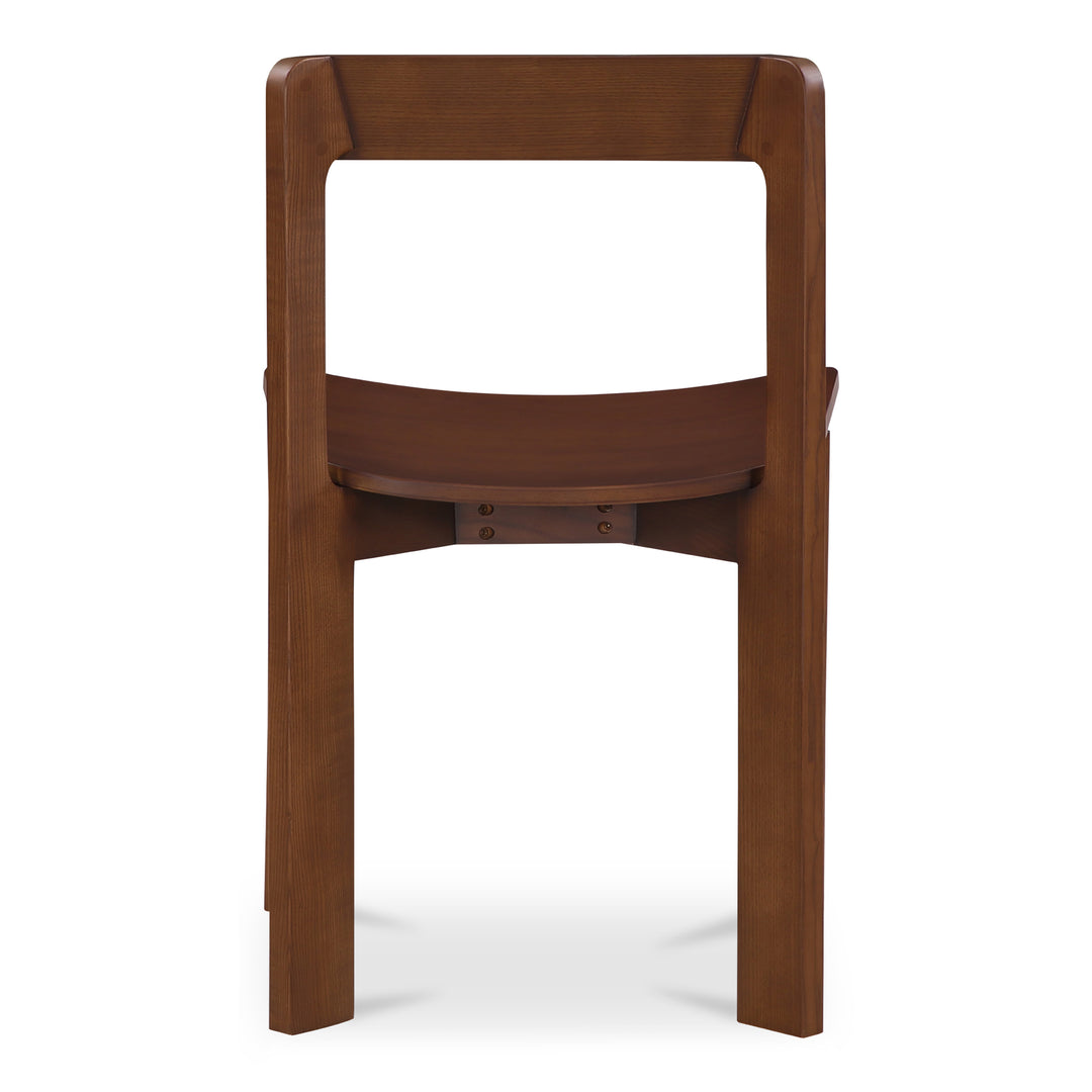 American Home Furniture | Moe's Home Collection - Daifuku Dining Chair Walnut Stained Ash-Set Of Two