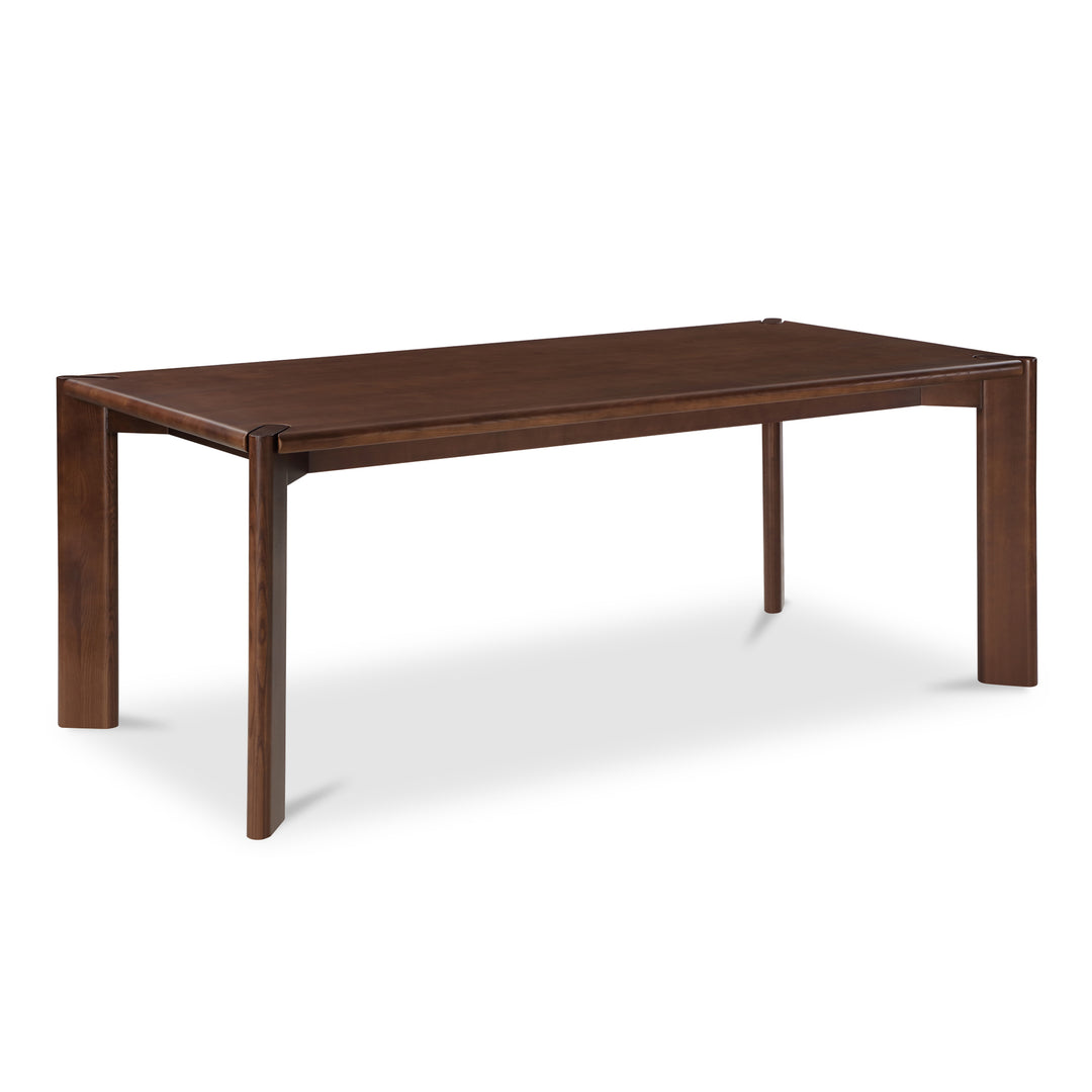 American Home Furniture | Moe's Home Collection - Daifuku Dining Table Small Walnut Stained Ash