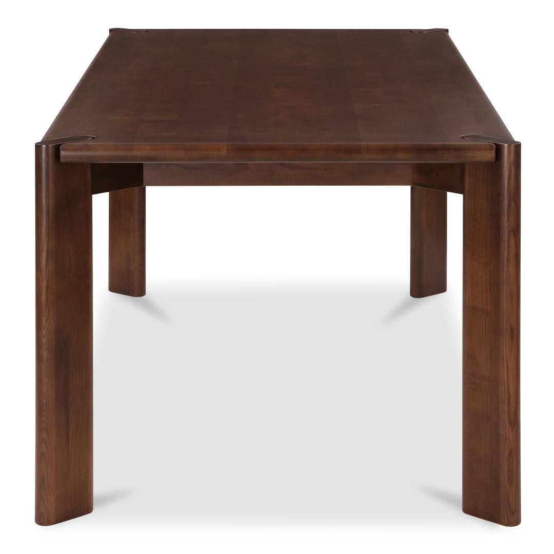 American Home Furniture | Moe's Home Collection - Daifuku Dining Table Small Walnut Stained Ash