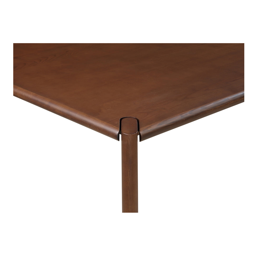 American Home Furniture | Moe's Home Collection - Daifuku Dining Table Large Walnut Stained Ash