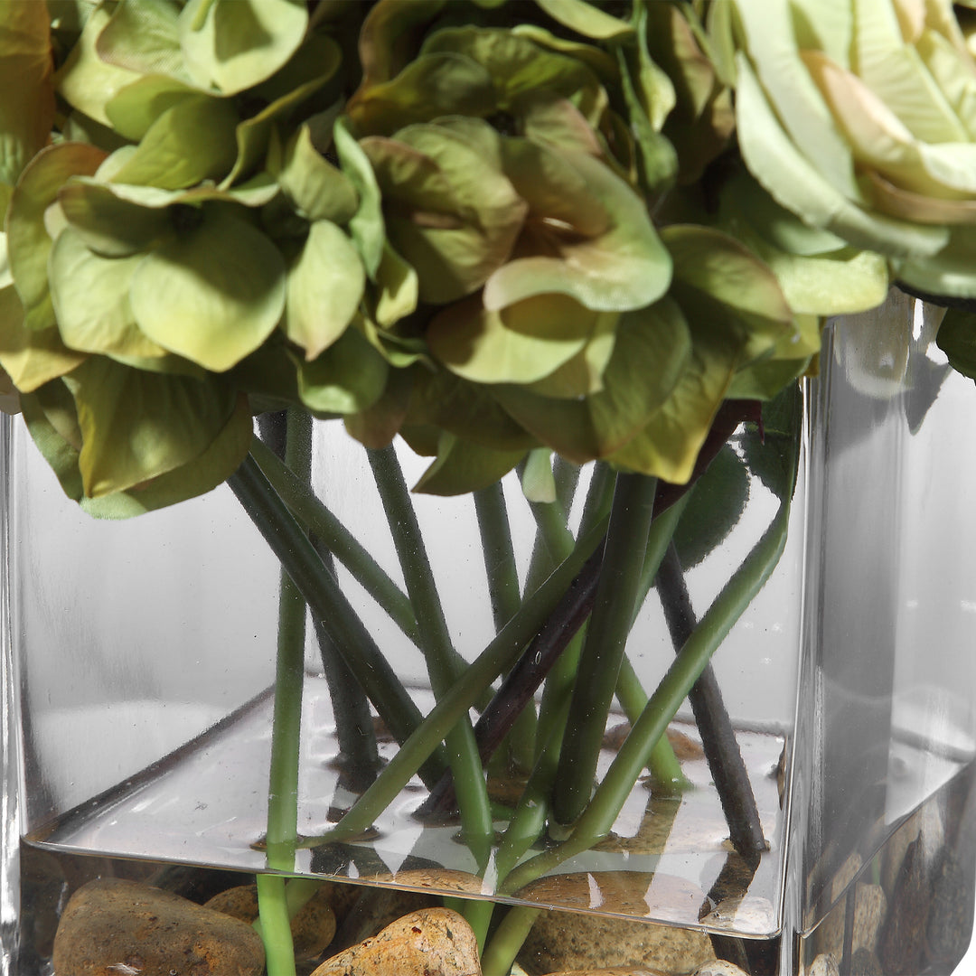 Cecily Hydrangea Bouquet - AmericanHomeFurniture