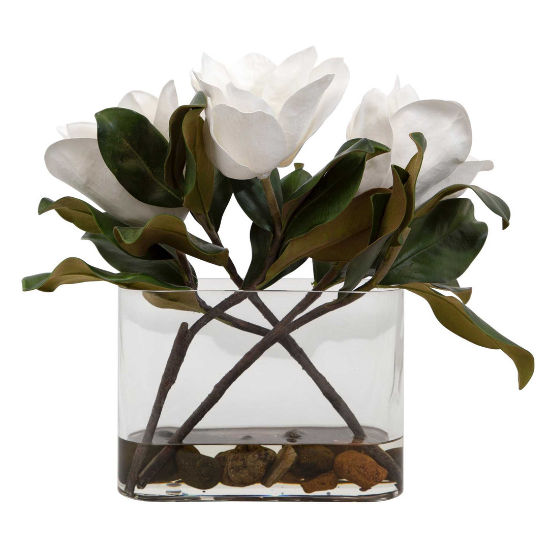 Middleton Magnolia Flower Centerpiece - AmericanHomeFurniture