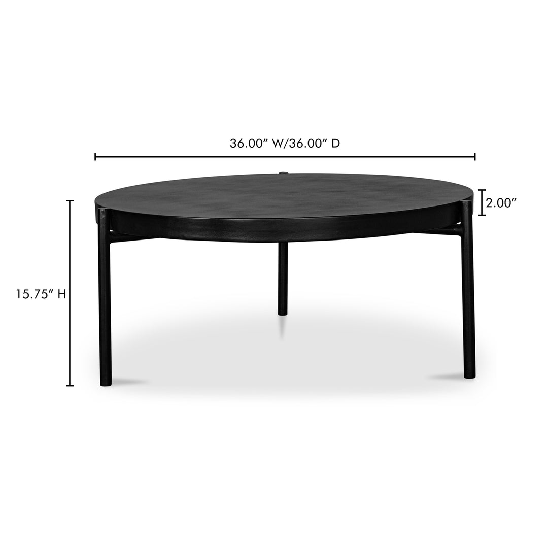 American Home Furniture | Moe's Home Collection - Mendez Outdoor Coffee Table Black