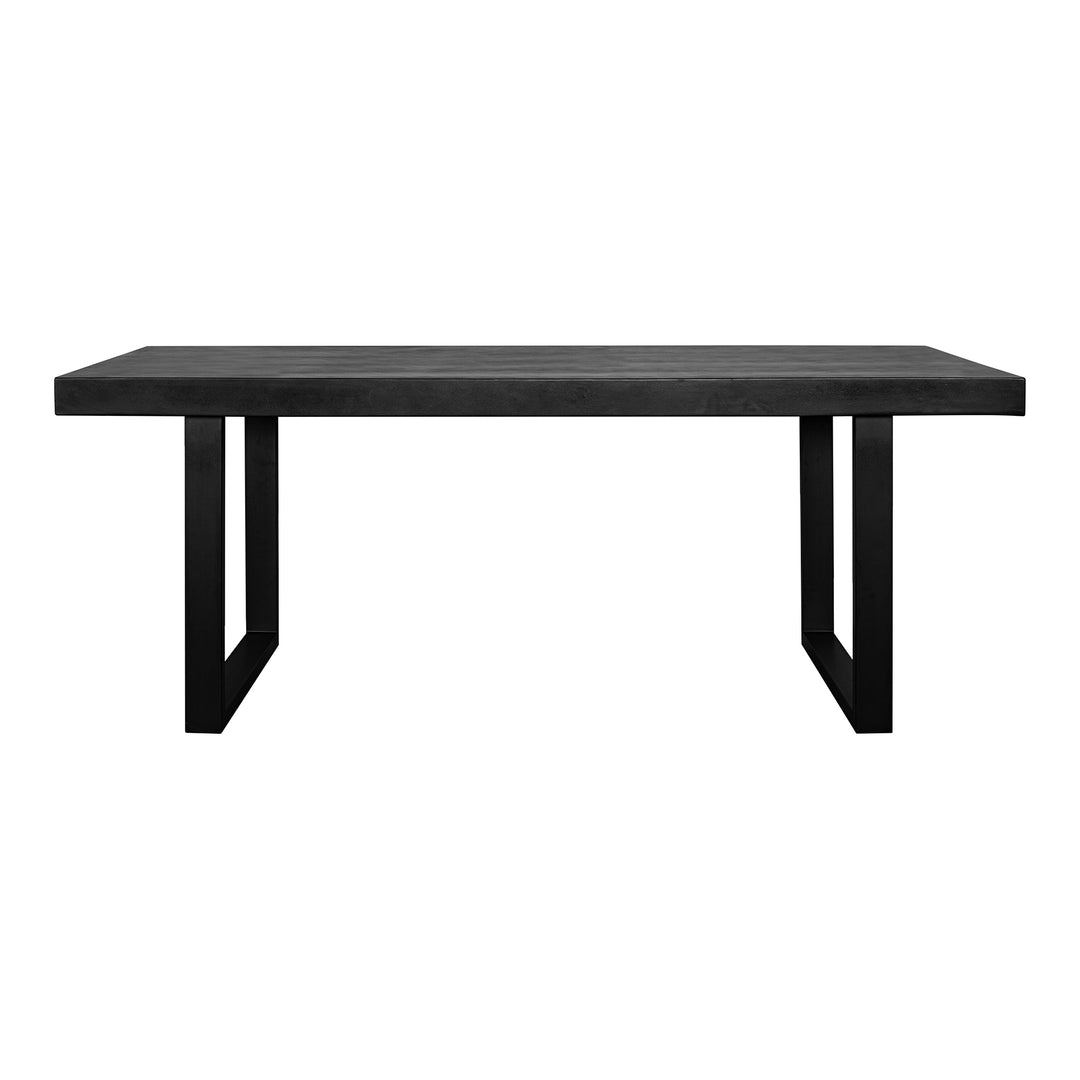 American Home Furniture | Moe's Home Collection - Jedrik Outdoor Dining Table Large Black